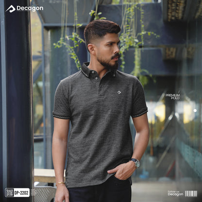 Premium Melange PK Cotton Polo