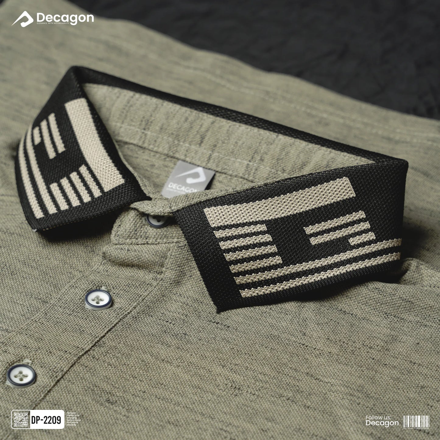 Premium Melange PK Cotton Polo