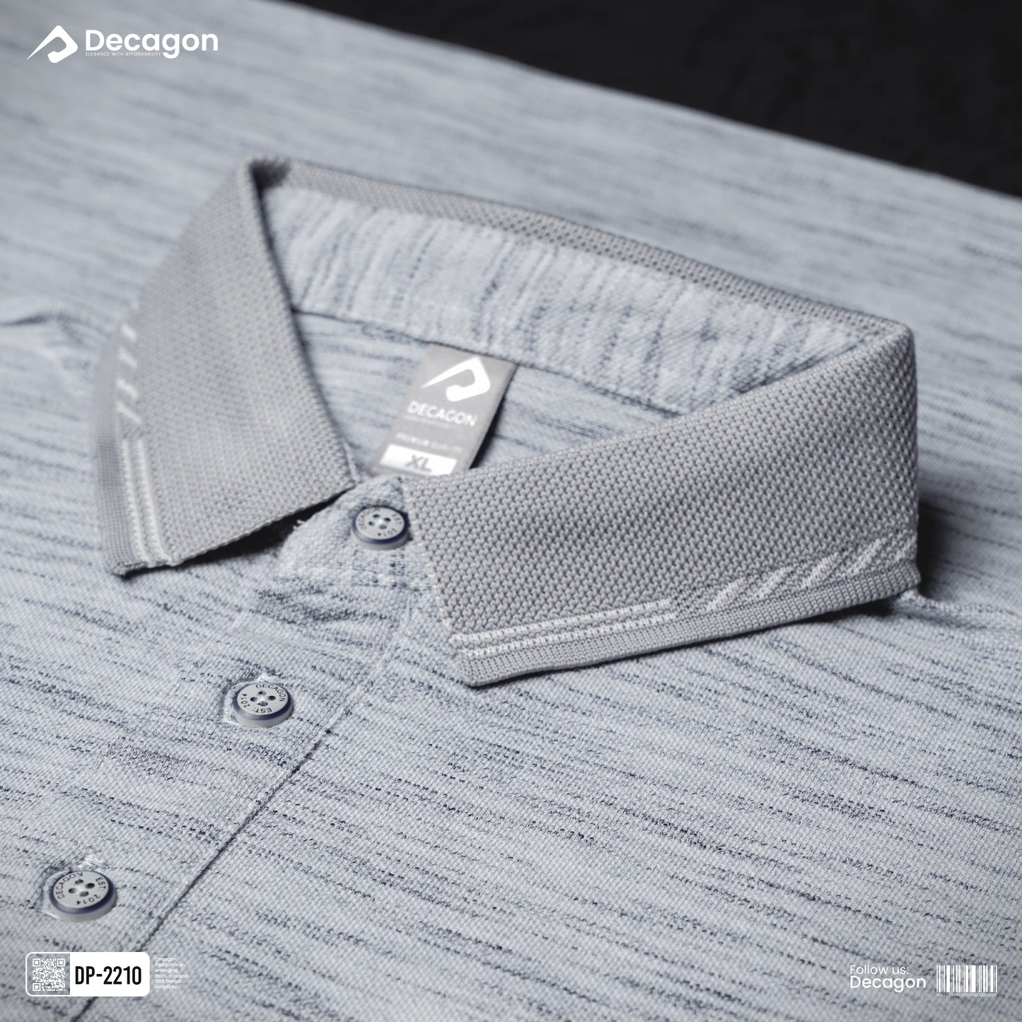 Premium Melange PK Cotton Polo