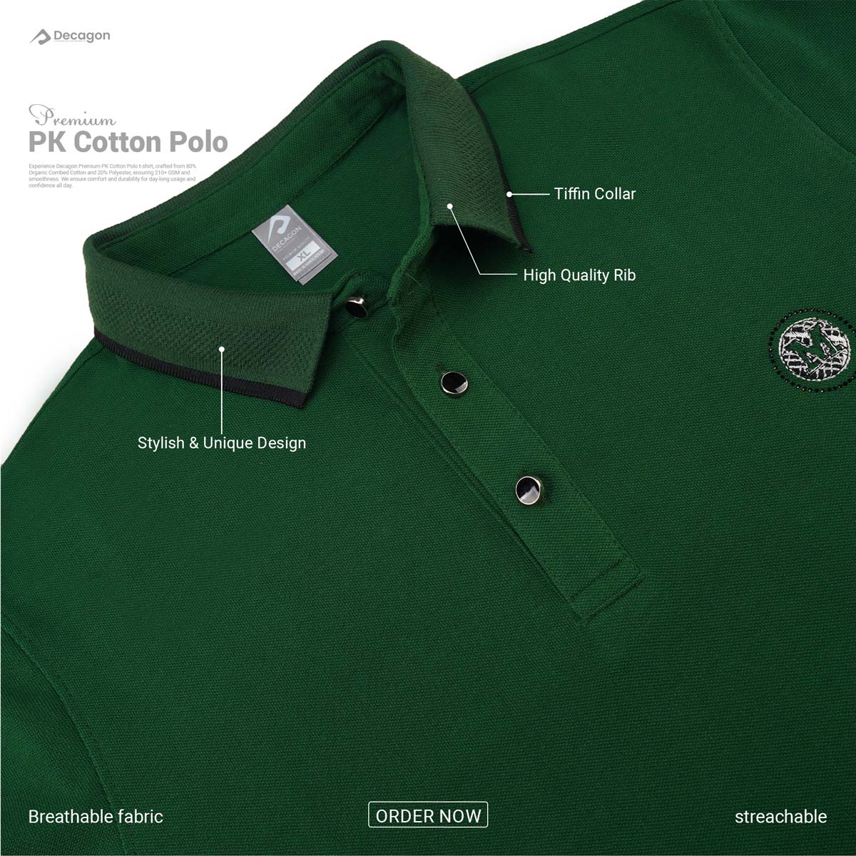 Premium PK Cotton Legacy Polo