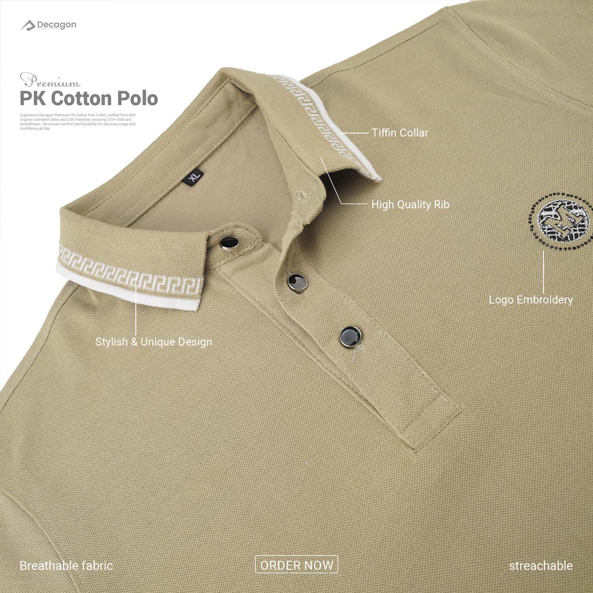 Premium PK Cotton Prestige Polo