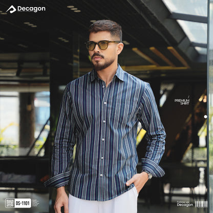 Casual Striped Shirt for Men
