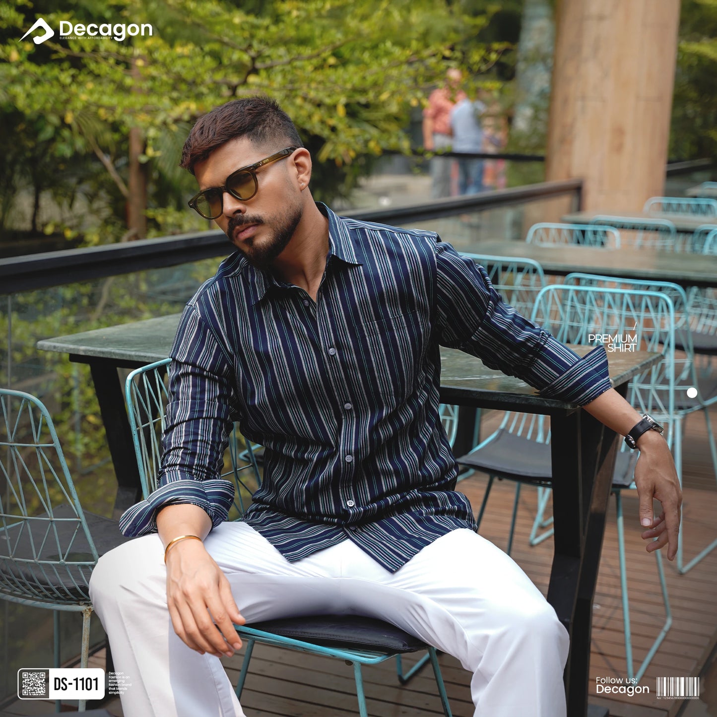Casual Striped Shirt for Men