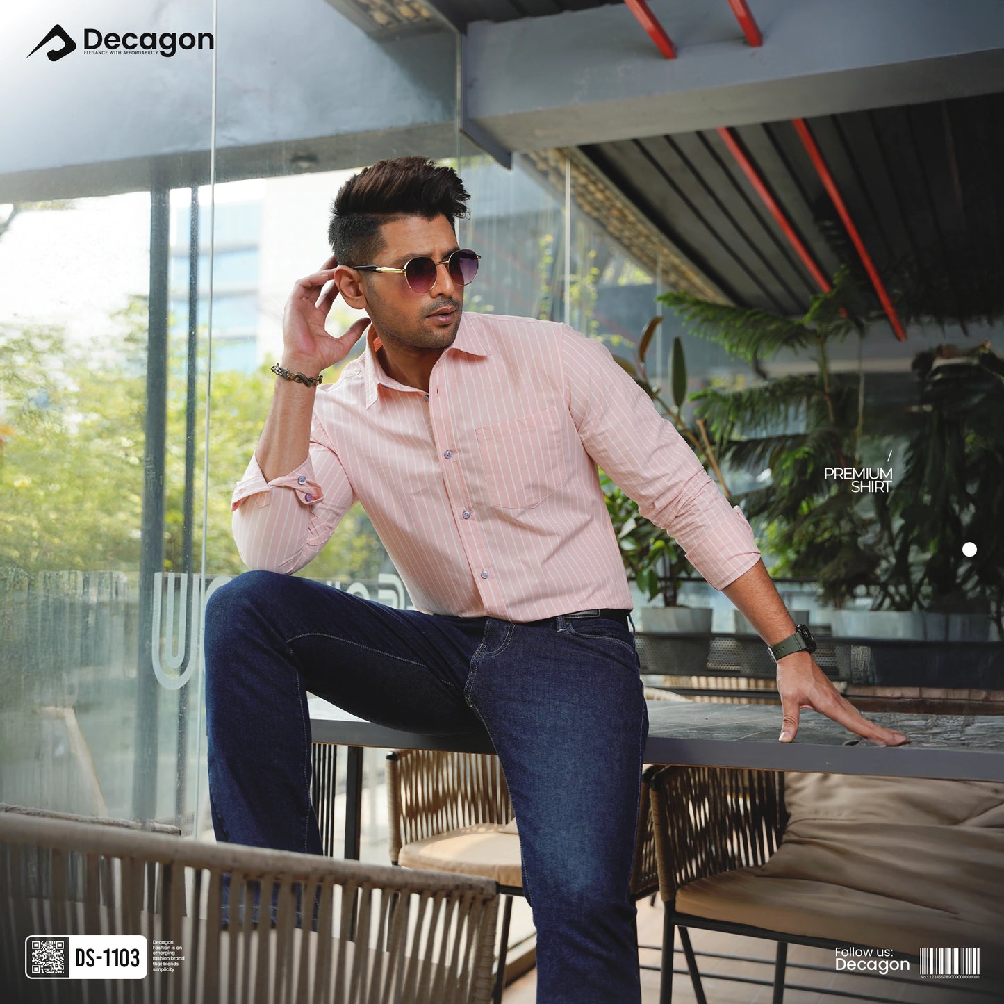 Casual Striped Shirt for Men