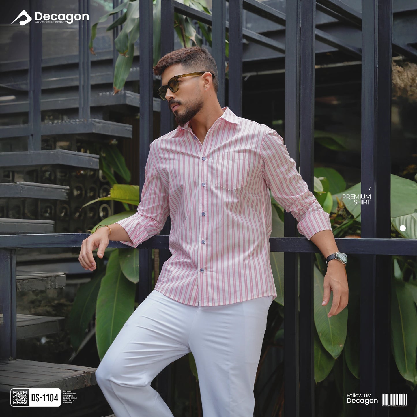 Casual Striped Shirt for Men