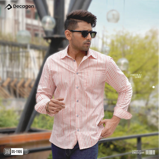 Casual Striped Shirt for Men