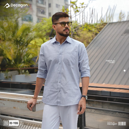 Casual Striped Shirt for Men