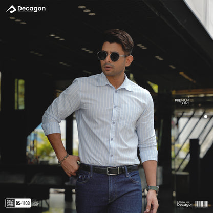 Casual Striped Shirt for Men