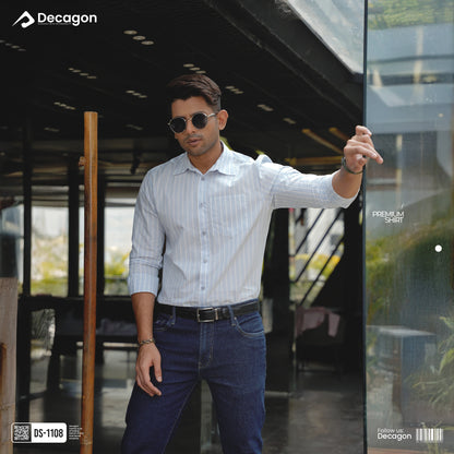 Casual Striped Shirt for Men