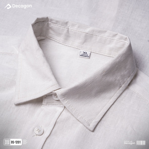 Casual Solid Remi Cotton Shirt for Men