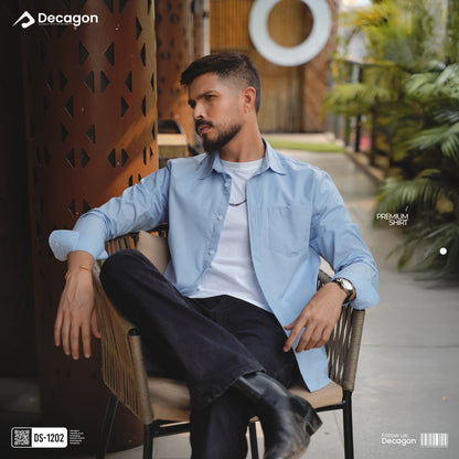 Casual Solid Shirt for Men