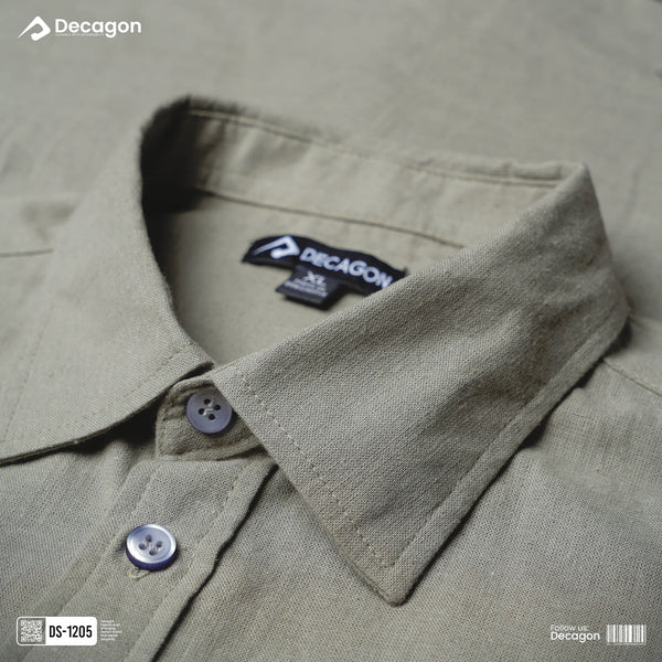 Casual Solid Remi Cotton Shirt for Men