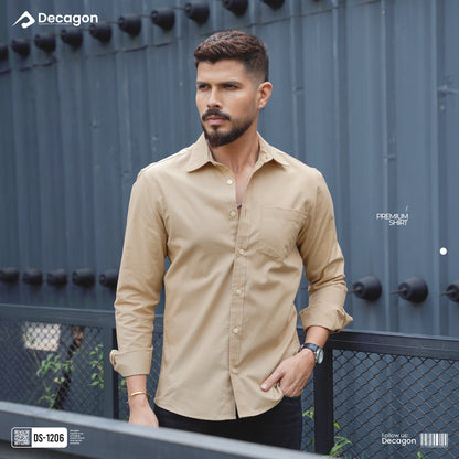 Casual Solid Shirt for Men