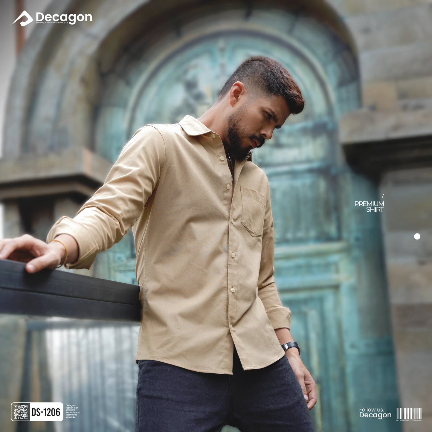 Casual Solid Shirt for Men