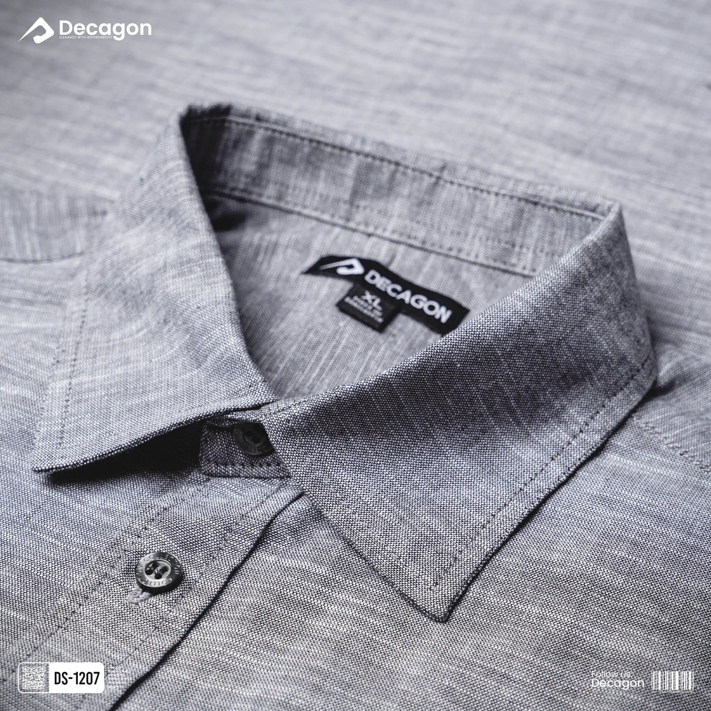 Casual Solid Remi Cotton Shirt for Men