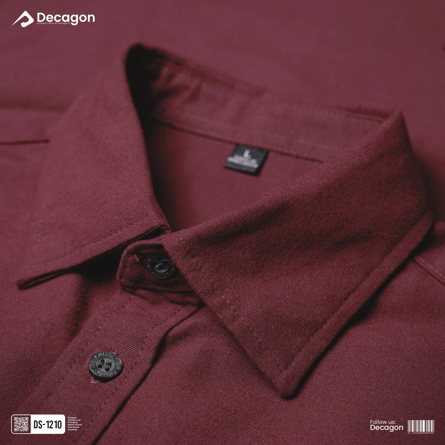 Casual Solid Shirt for Men