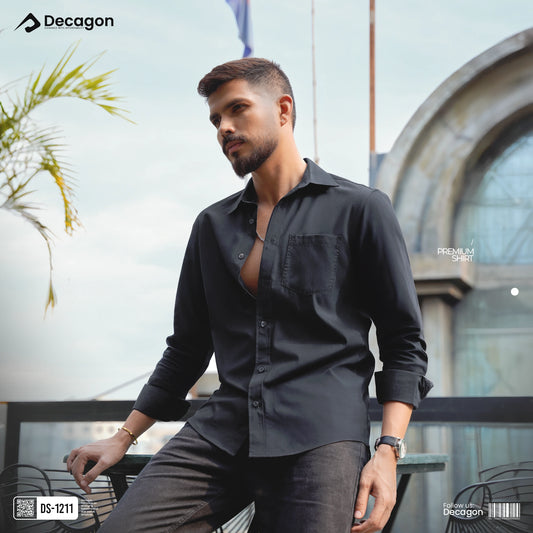 Casual Solid Shirt for Men