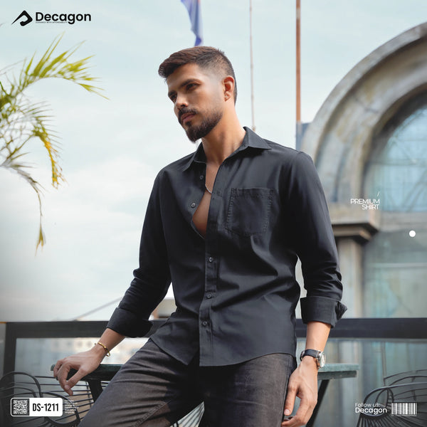 Casual Solid Shirt for Men
