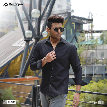 Casual Solid Shirt for Men